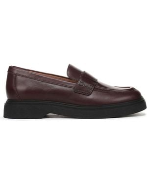 Vionic Dolores Mulled Wine Loafers Shoes - Braun