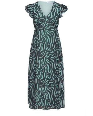 Yours Curve London Tea Dress - Blue