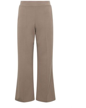 M Com Petite Twill Pintuck Pants - Natural