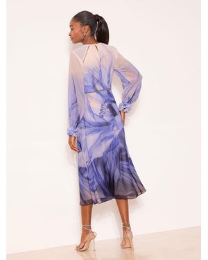 lipsy purple floral dress Buy Lipsy Purple Floral Print Short Sleeve Midi Dress from the Next UK online shop