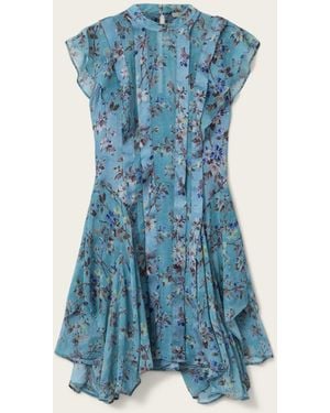 AllSaints Allsaints Fleur Dress - Blue