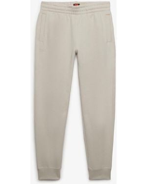 Superdry Essential Logo Half Brushed Sweatpants - White