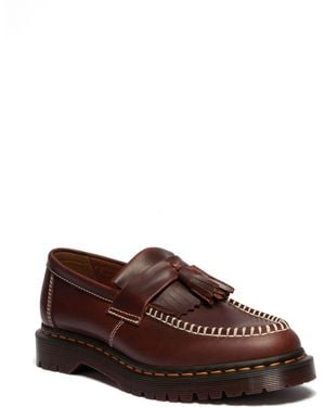 Dr. Martens Adrian Ben Butterscotch Orleans Tassel Loafers - Brown