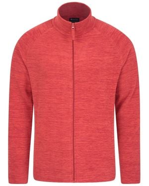 Mountain Warehouse Light Snowdon Ii Full-Zip Fleece Jacket - Red