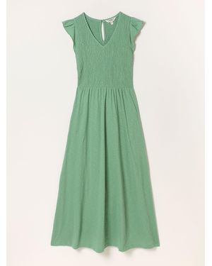 FatFace Fatface Demi Petite Jersey Midi Dress - Green