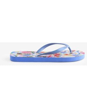 Eleanor Bowmer Dreamer Print Flip Flops - Weiß