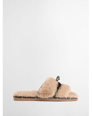Barbour Corbridge Slippers - Natural