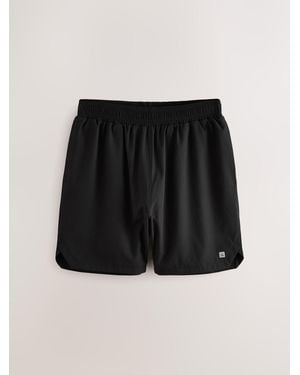 Next 9 Inch Active Gym Sports Shorts - Black