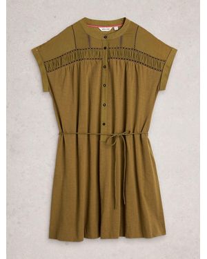 White Stuff Colette Dress - Green