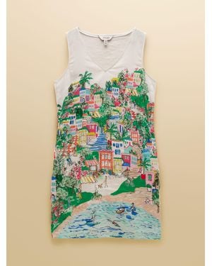 Joules Delphine Shift Dress - Blue