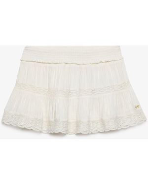 Superdry Skirt - White