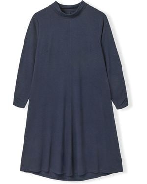 Celtic & Co. Roll Neck Jersey Dress - Blue
