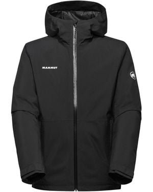Mammut Linard Hardshell Thermo Hooded Jacket - Black