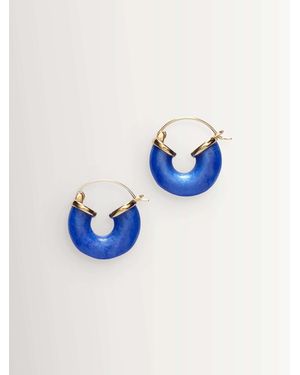 Anni Lu Petit Swell Hoops - Blue