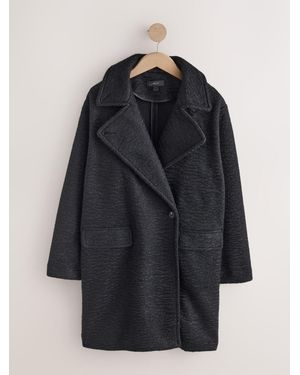 Next Revere Long Coat - Blue