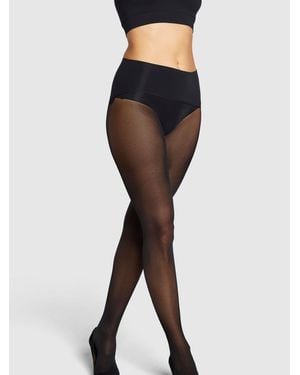 Heist The Thirty-Five Mid Semi-Opaque Tights - Black