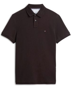 Tommy Hilfiger 1985 Piqué-Poloshirt - Schwarz