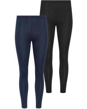 PixieGirl Petite Pixiegirl Petite Leggings 2 Pack - Blue