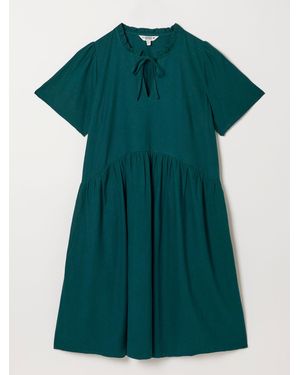 FatFace Fatface Immy Linen Dress - Green
