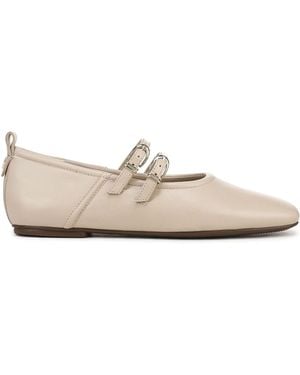 Naturalizer Dawn Regular Fit Mary Janes Shoes - White
