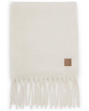 Katie Loxton Oversized Tassel Scarf - White