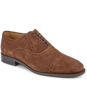Jones Bootmaker Maynard Leather Oxford Brogues - Brown