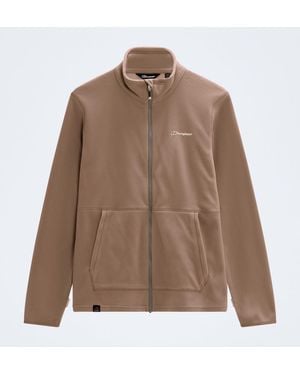 Berghaus Prism 2.0 Micro Polartec Full Zip Interactive Fleece - Brown