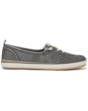 Blowfish Ez Breezy Regular Fit Slip On Canvas Sneakers - Gray