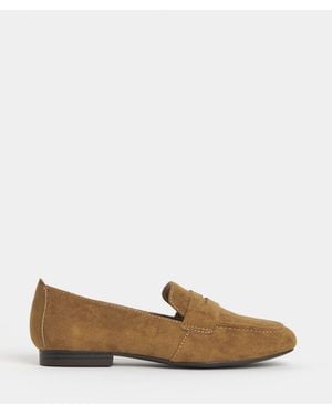 JD Williams Soft Square Toe Loafers - Brown