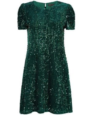 Yumi' Sequin Tunic Dress - Green