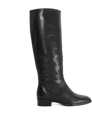 Dune Toova Knee High Boots - Black