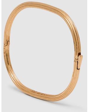 Reiss Tone Claudia Contour Hinged Cuff - Metallic