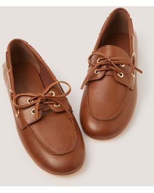 Monsoon Piper Boat Shoes - Brown