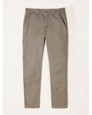 FatFace Fatface Wardley Loose Fit Canvas Utility Pants - Natural