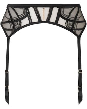 Ann Summers Ann Summers Desiring Decadence Suspender Belt - Black
