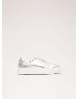 Phase Eight Leather Sneakers - Natural
