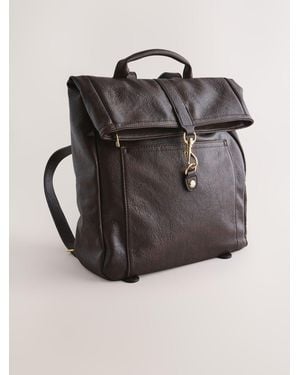 Next Slouchy Backpack - Grey