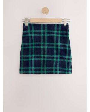 Next Corduroy Mini Skirt - Blue