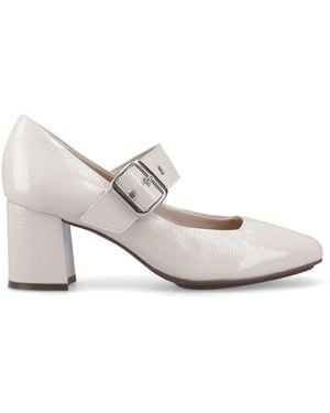 Hush Puppies Celcilia Buckle Heel - White