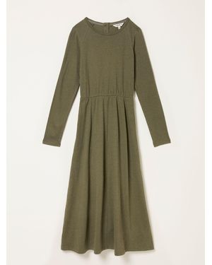 FatFace Fatface Jonie Petite Jersey Midi Dress - Green