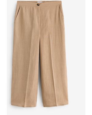 Marella Linen Pants - Natural