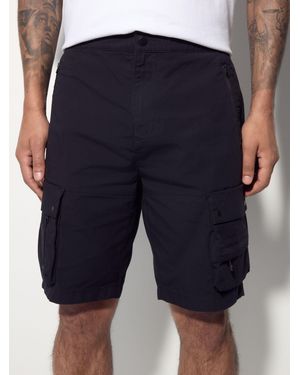 Next Tech Stretch Utility Cargo Shorts - Blue