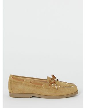 Simply Be Extra Wide Fit Boat Shoes - Natural