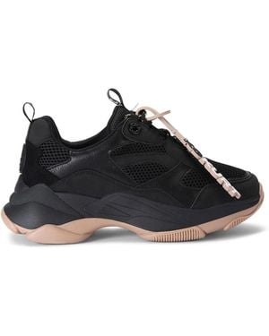 KG by Kurt Geiger Lila Lace-Up Sneakers - Black