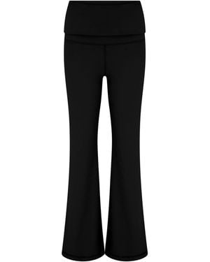 Pour Moi Flare The Buttery Soft Moves With You High Waist Leggings - Black