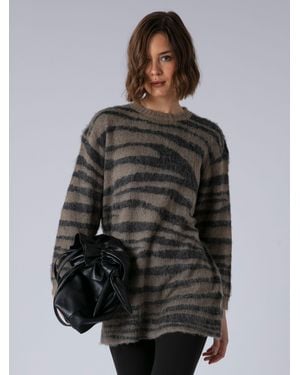 Religion Maximum Sweater Dress - Black