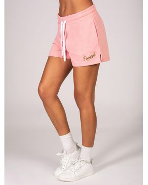 Pineapple Retro Shorts - Pink