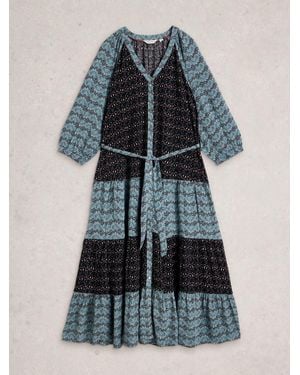 White Stuff Clementine Midi Dress - Blue