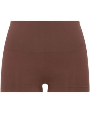 Spanx Shape Extra Ordinary Boy Shorts - Brown