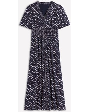 Boden Natalia Jersey Tea Dress - Blue